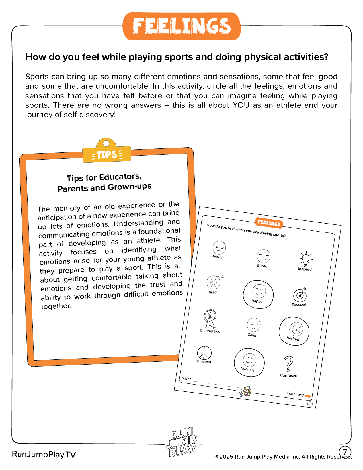 Feelings – Emotion Wheel & Tracking