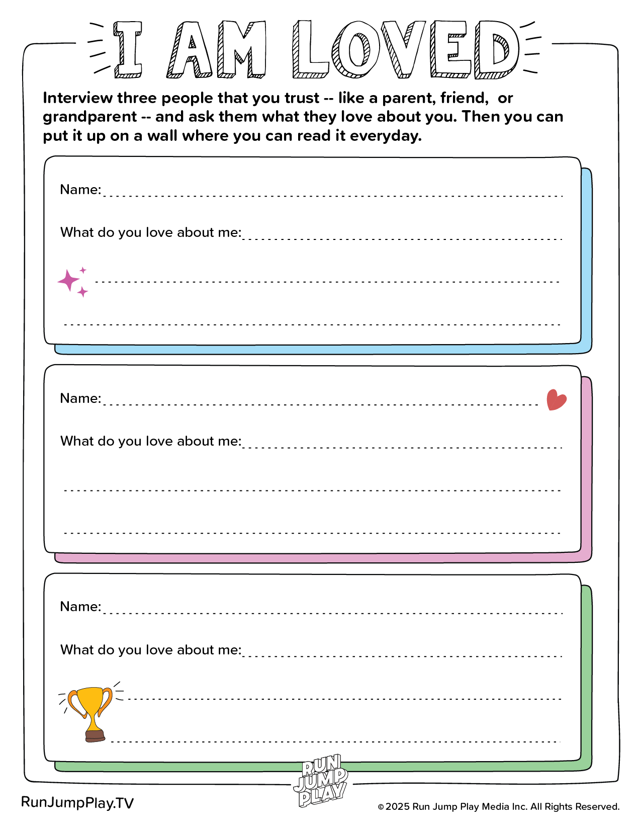 I Am Loved – Confidence Builder