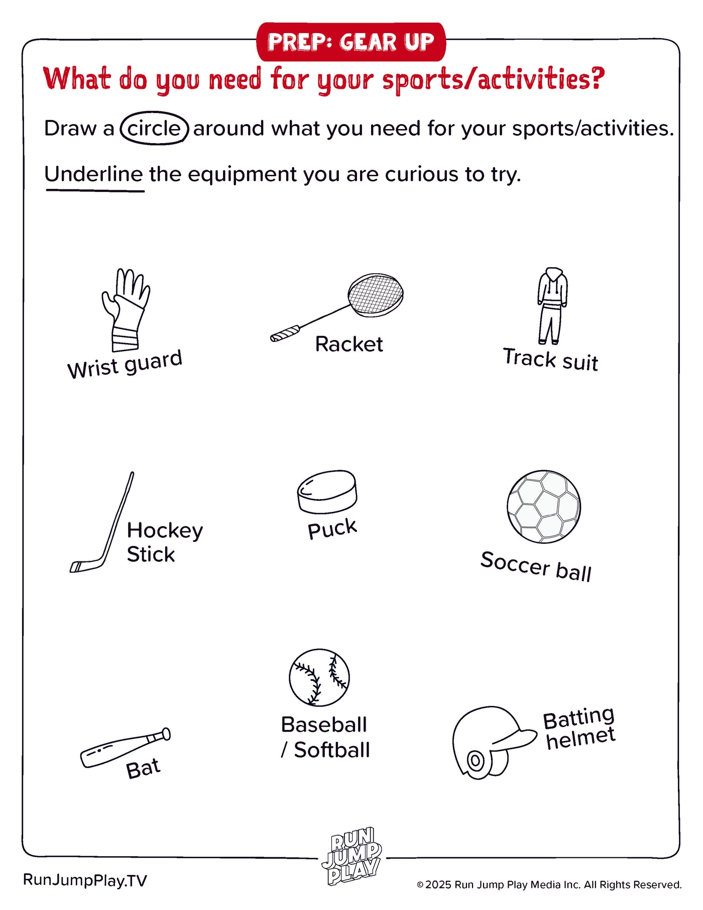 Prep – Gear Up