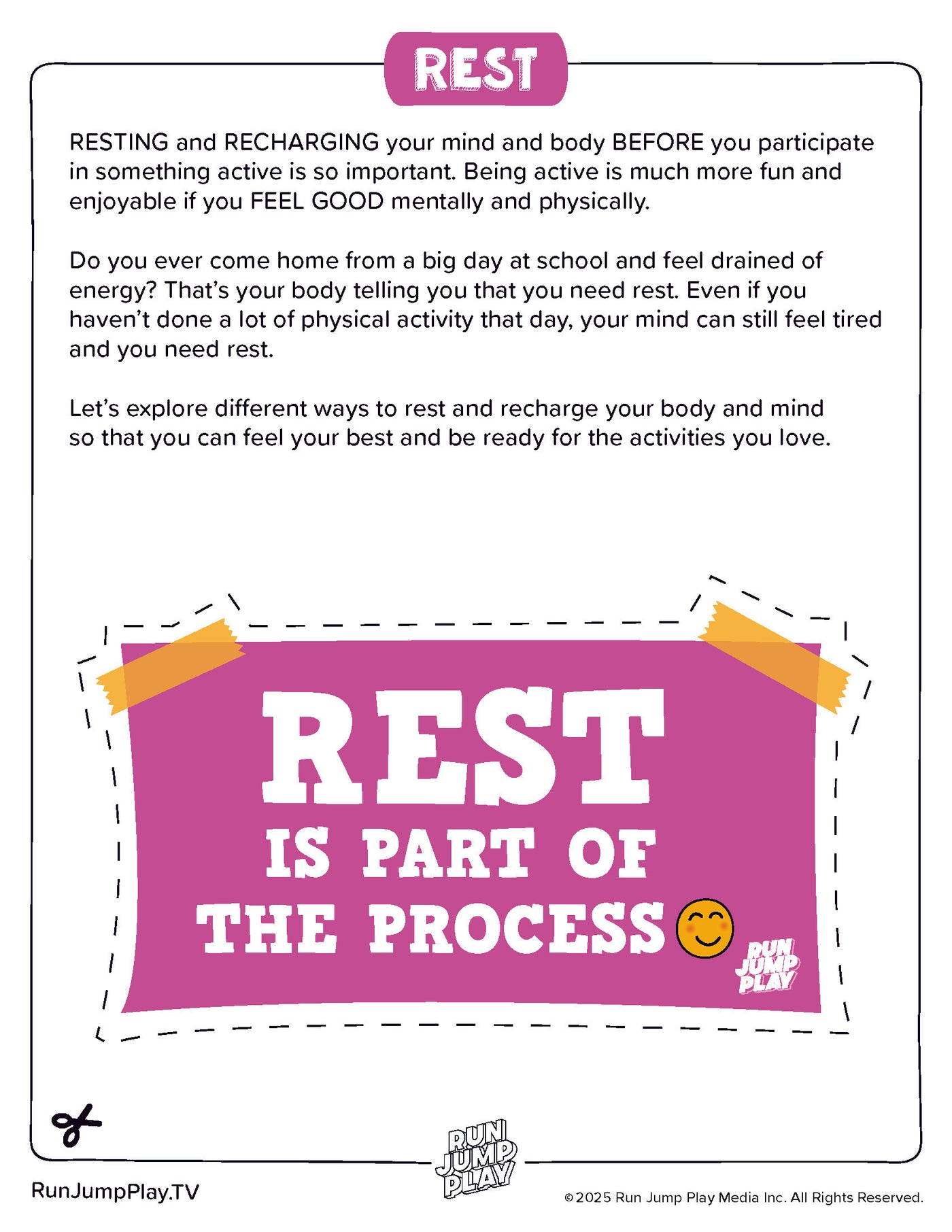 Rest & Recharge Guide